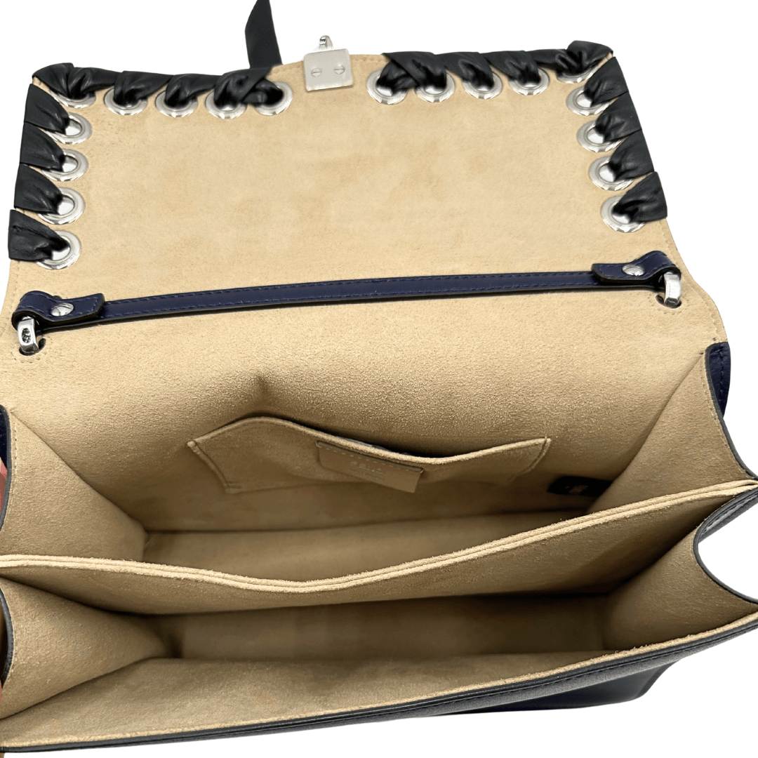 Tracolla Fendi Kan blu