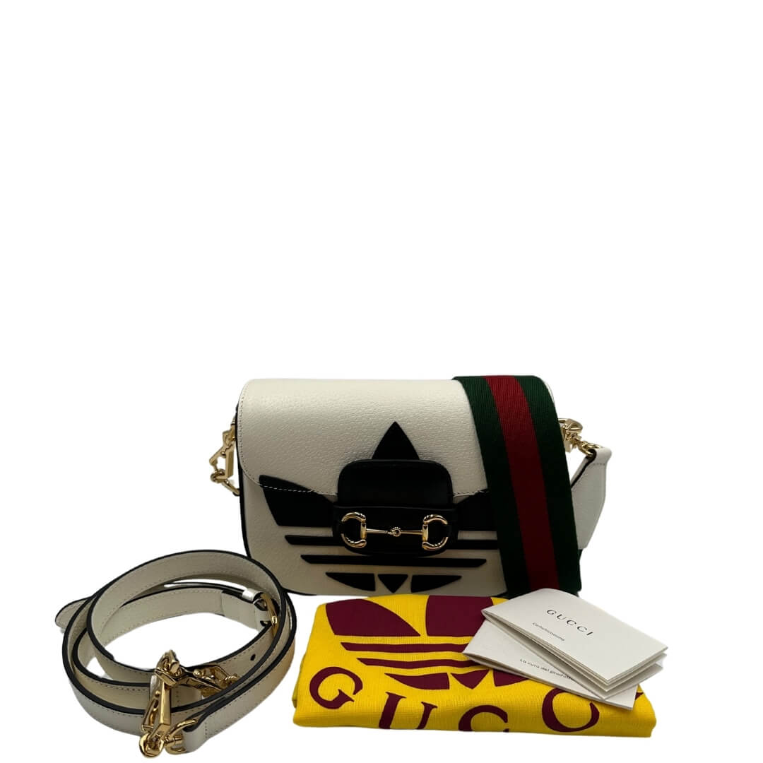 Tracolla Horsebit Gucci x Adidas