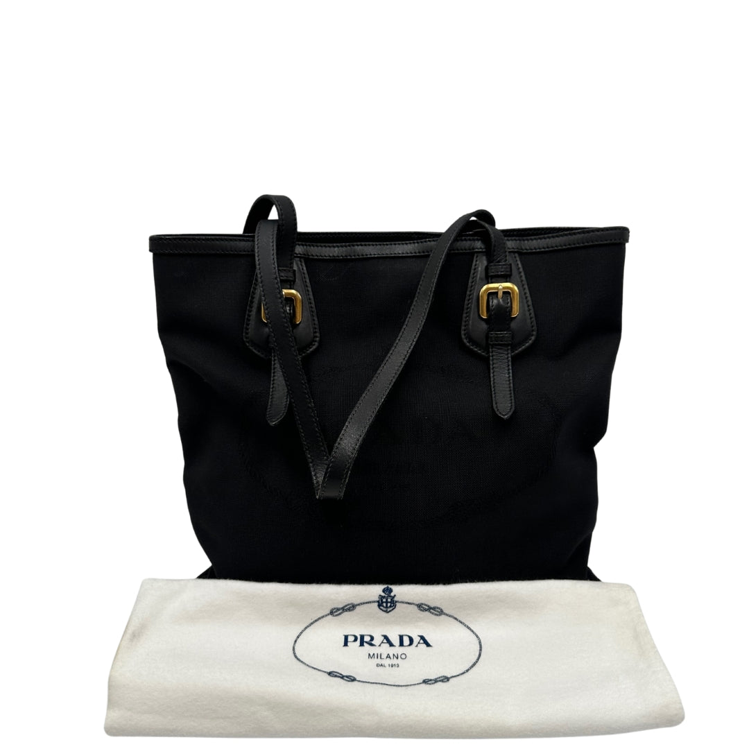 Shopper Jacquard Prada