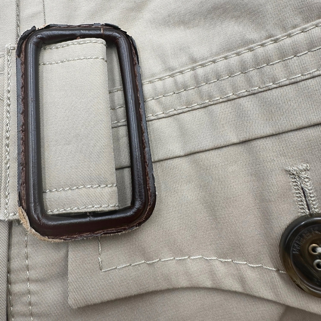 Trench corto beige Max Mara Weekend Tg 40