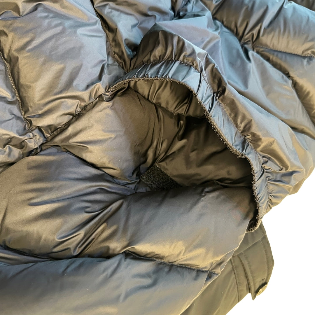 Giubbino Woolrich nero con cappuccio Tg S