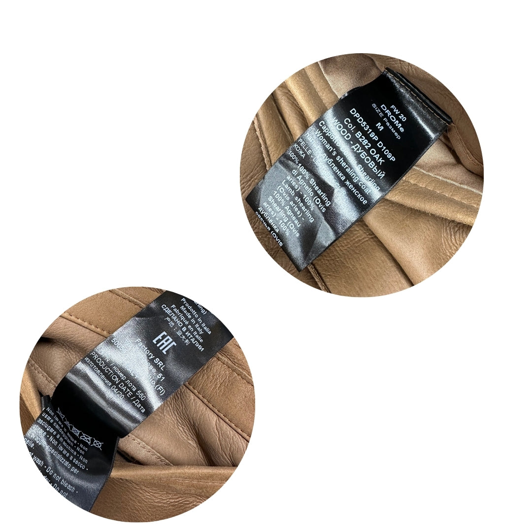 Cappotto double face DROMe Tg M