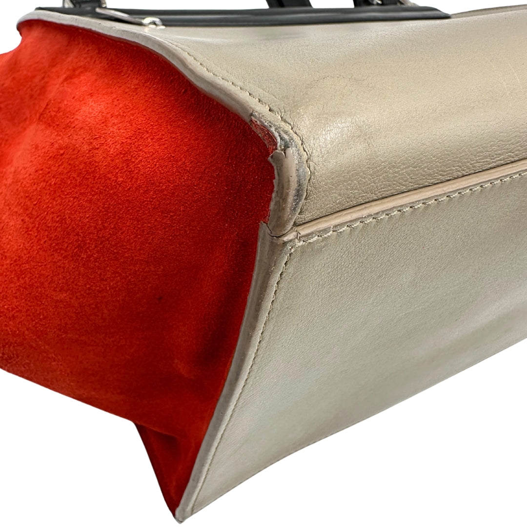 Borsa Trapeze Céline in pelle multicolore