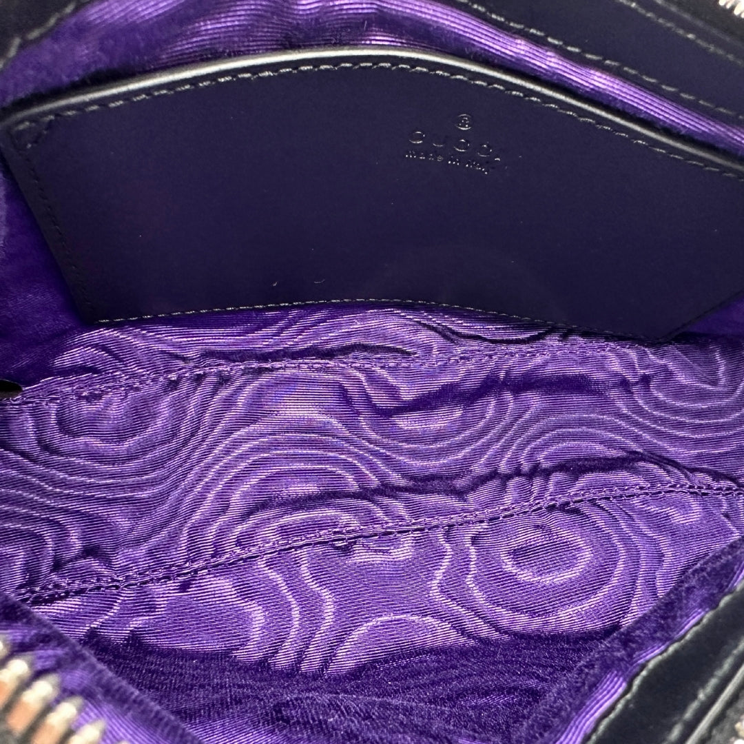 Tracolla Gucci GG Matelassé nera