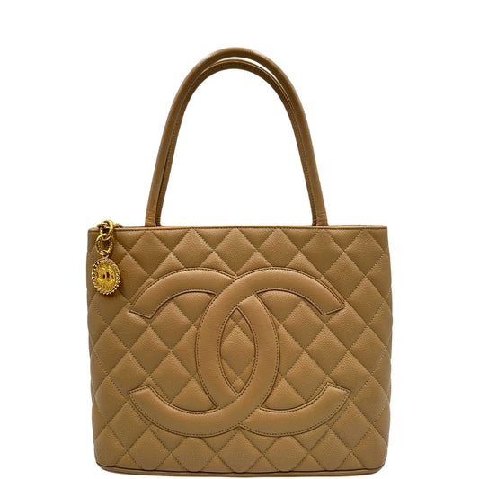 Borsa Chanel Médallion beige