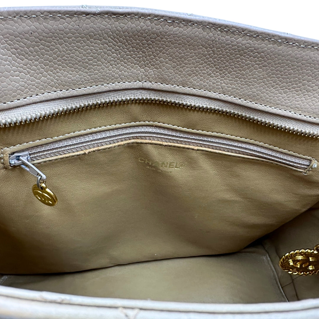 Borsa Chanel Médallion beige