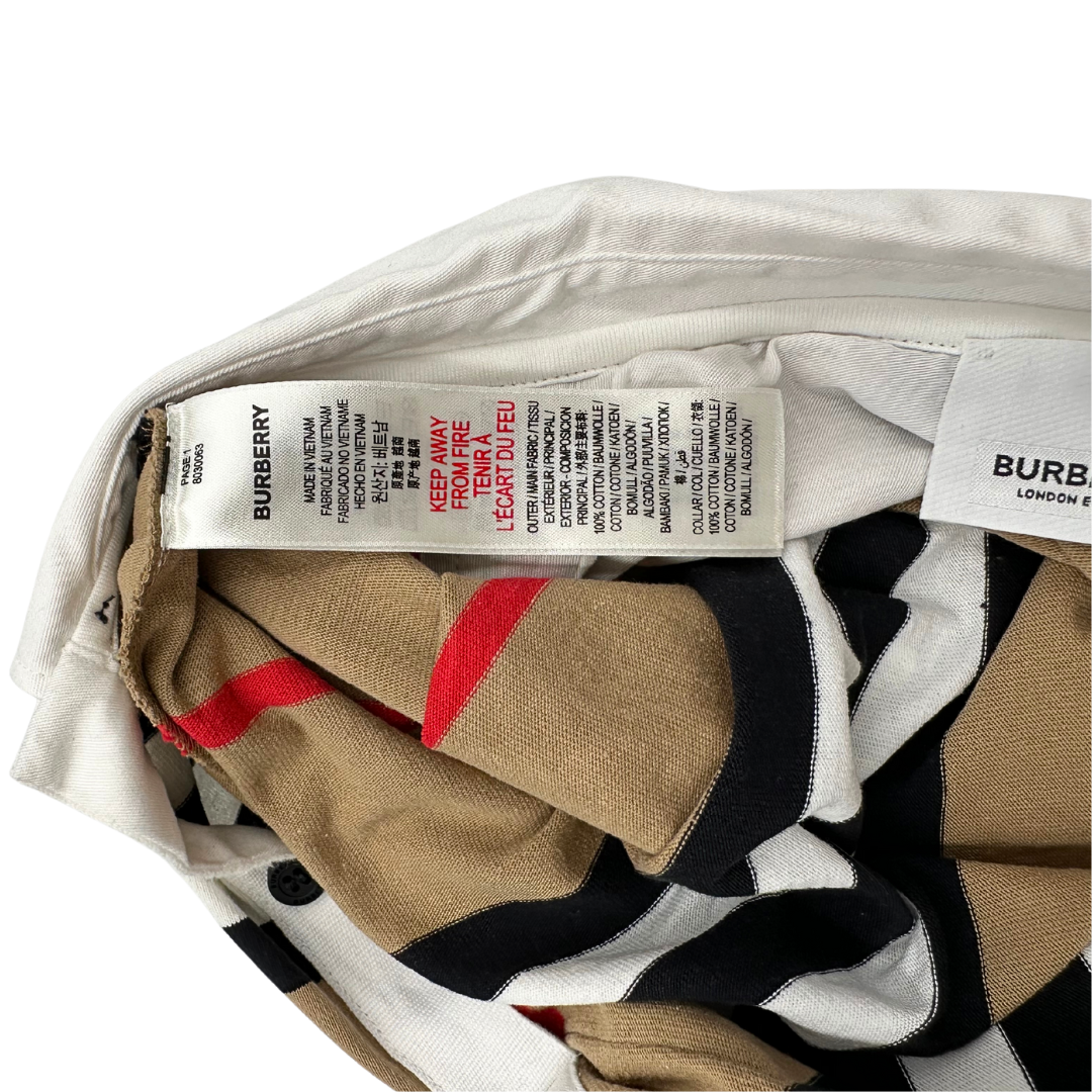 Polo Burberry kids a maniche lunghe 14 anni