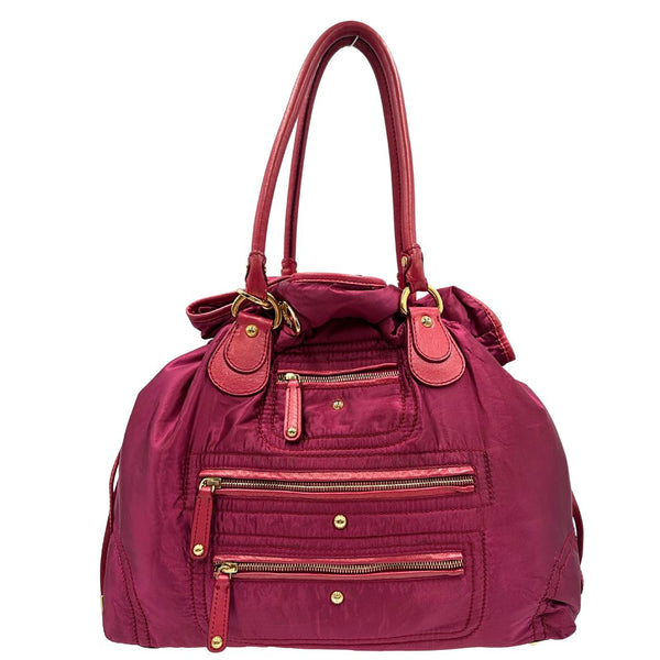 Borsa a spalla Tod's magenta