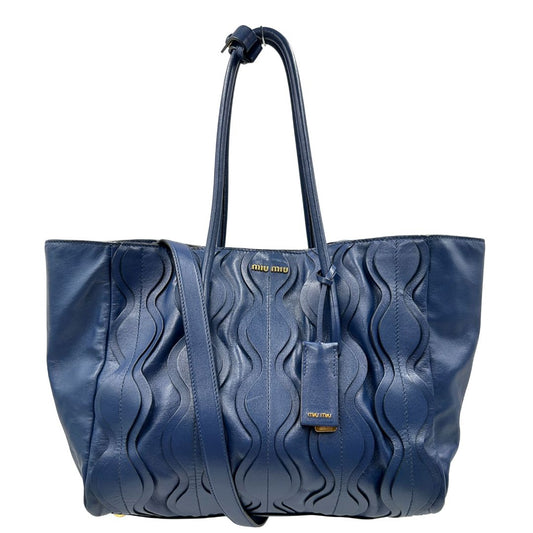 Shopper Miu Miu blu