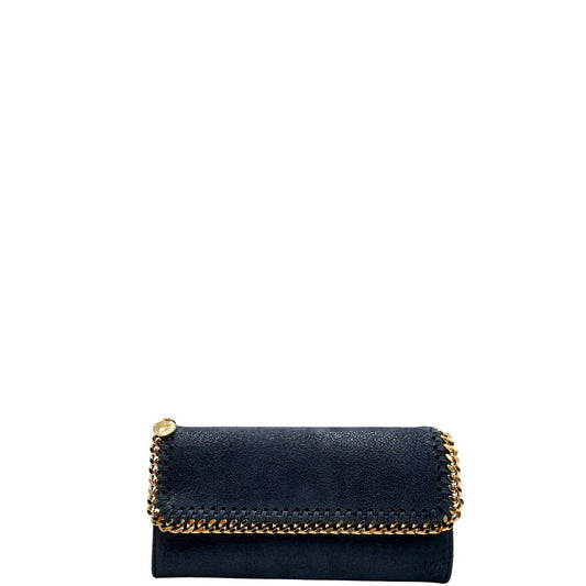 Portafoglio Stella McCartney blu