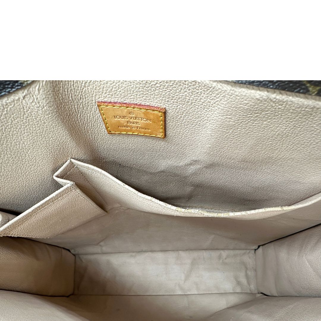Sac Plat Louis Vuitton monogram