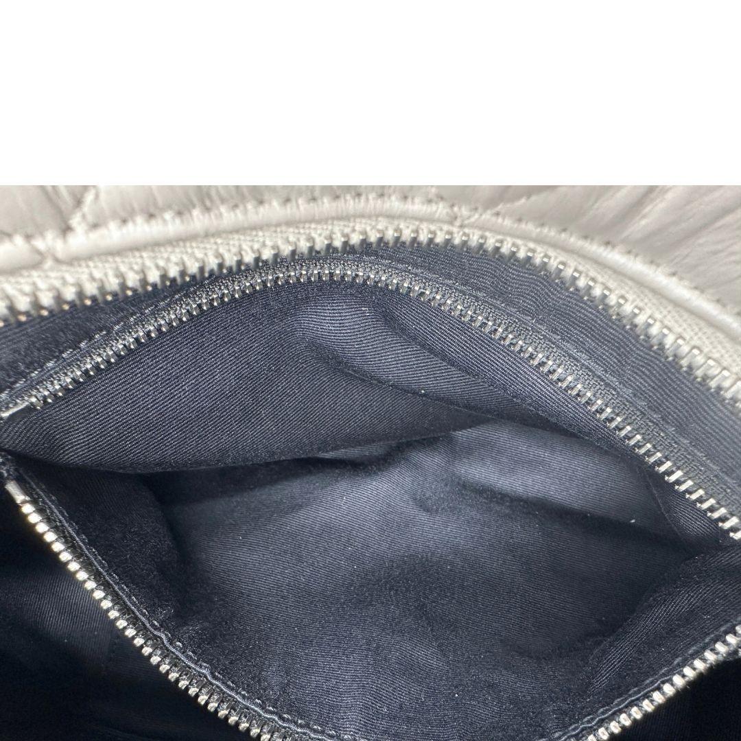 interno Borsa Saint Laurent in pelle grigia