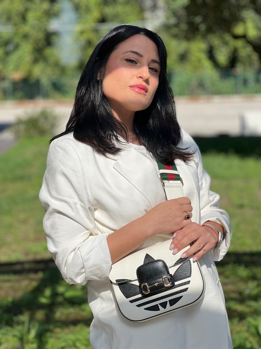 Tracolla Horsebit Gucci x Adidas