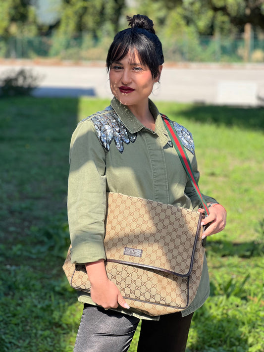 Cartella Gucci Messenger Supreme