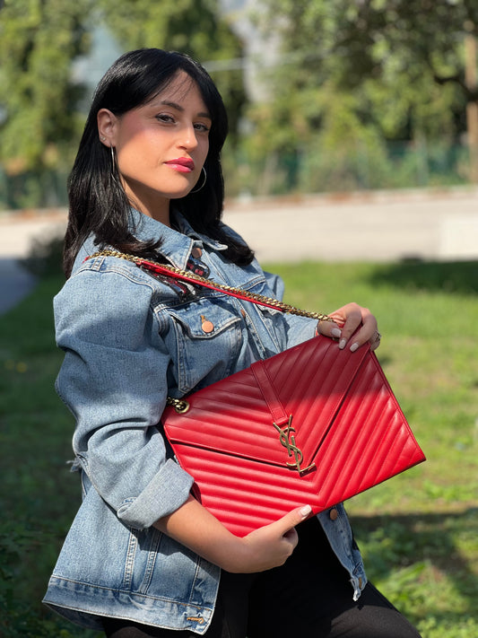 Borsa Envelope Saint Laurent