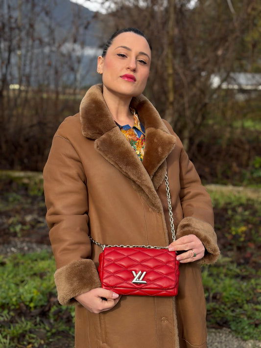 GO-14 Louis Vuitton PM rossa