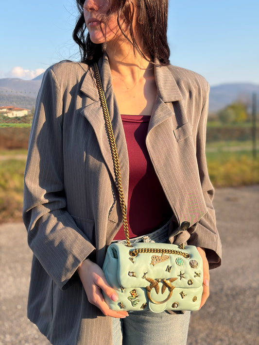 Love Mini Puffer Summer Pins Pinko