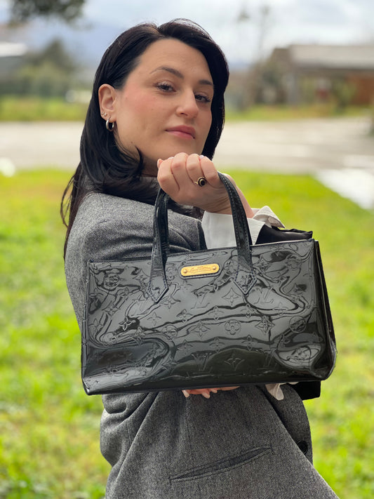 Borsa Wilshire vernis Louis Vuitton