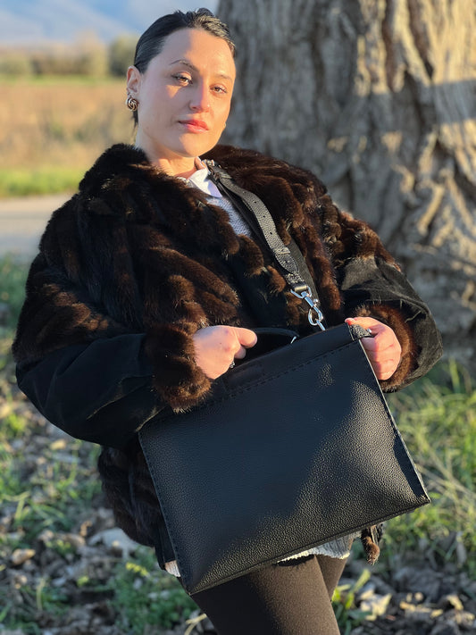 Borsa Fendi Peekaboo selleria