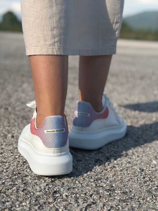 Sneakers Alexander McQueen bianche n. 42