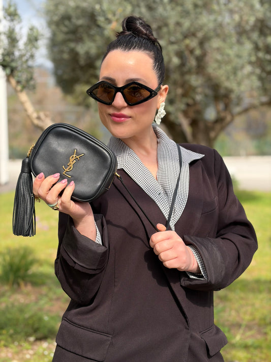 Borsa Blogger Bag Saint Laurent nera