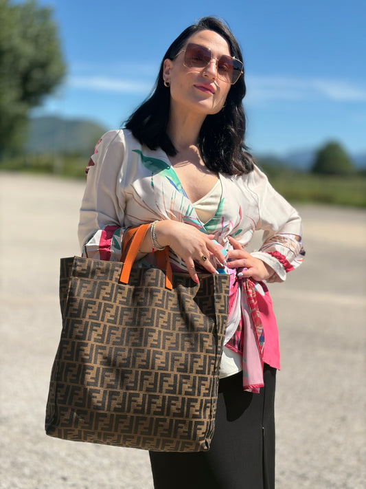 Sac Plat zucca Fendi