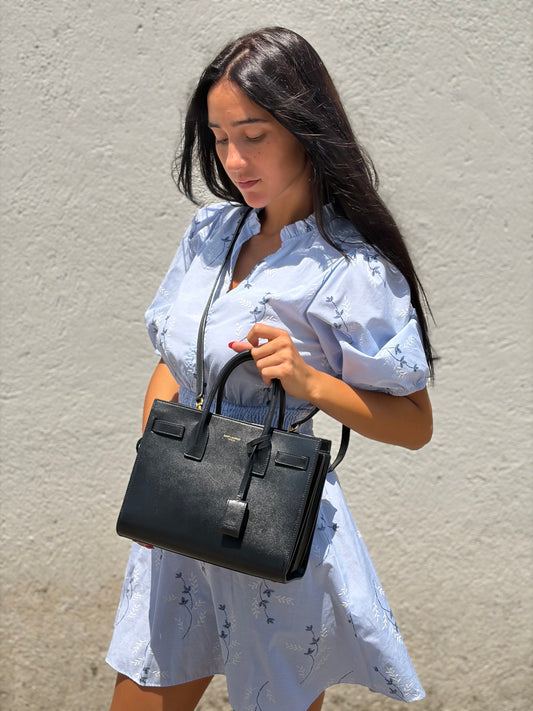 Sac De Jour Baby Saint Laurent nera