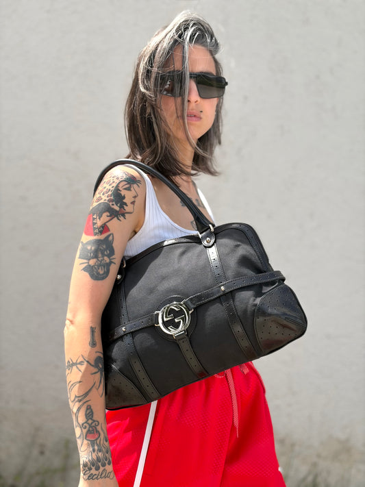Borsa Gucci GG Running nera