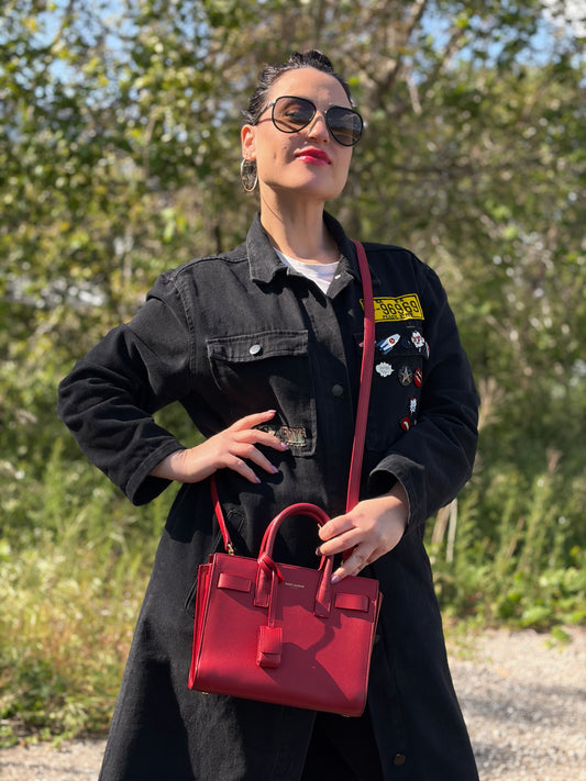 Borsa nano Sac De Jour Saint Laurent