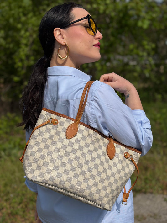 Neverfull PM Damier Azur Louis Vuitton
