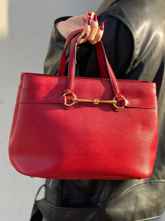 Borsa Tote Gucci Horsebit