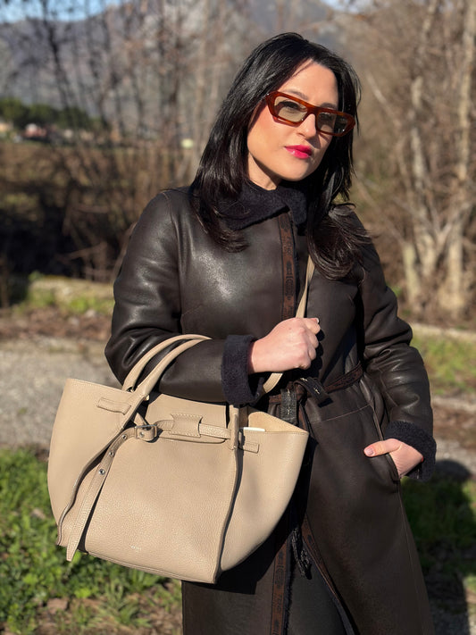 Shopper Celine Big Bag Small beige