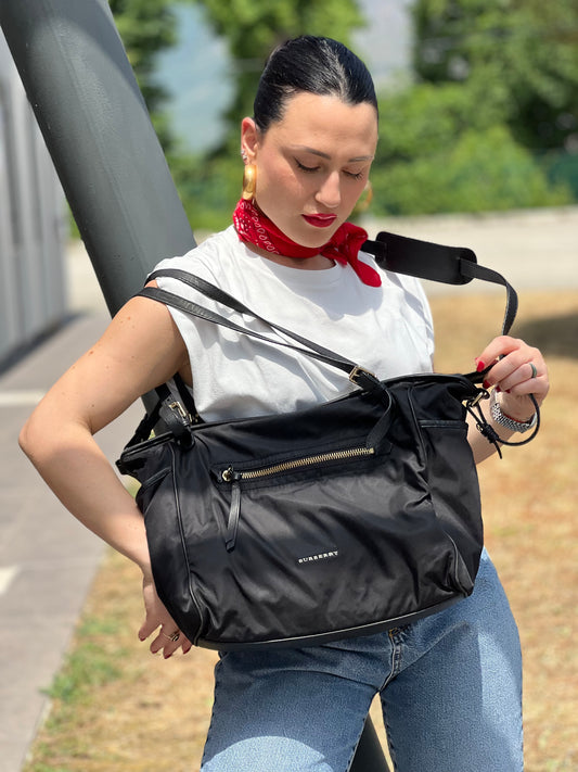 Shopper Burberry nera