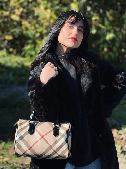 Bauletto Burberry Tartan