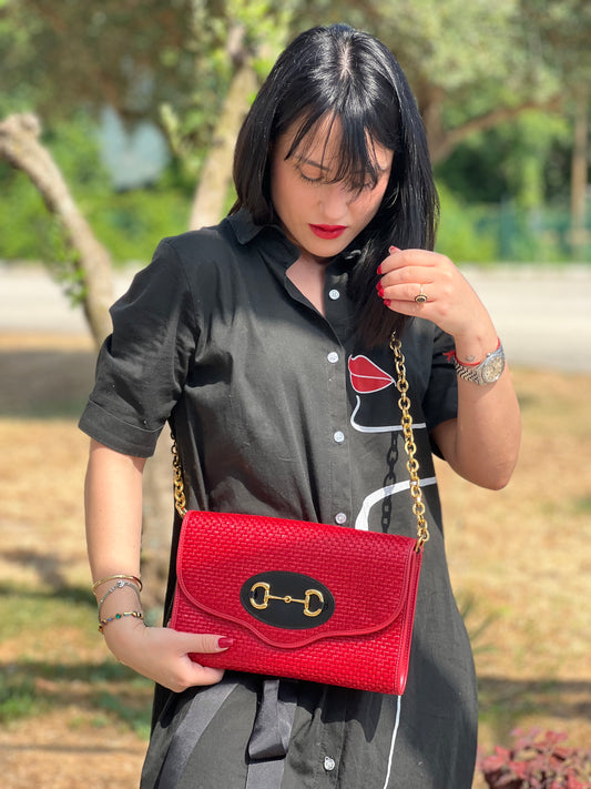 Tracolla Gucci Horsebit