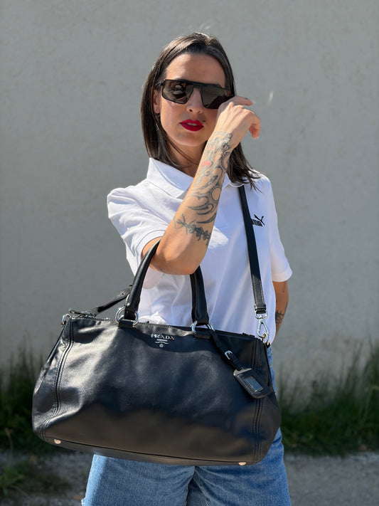 Satchel Prada nera