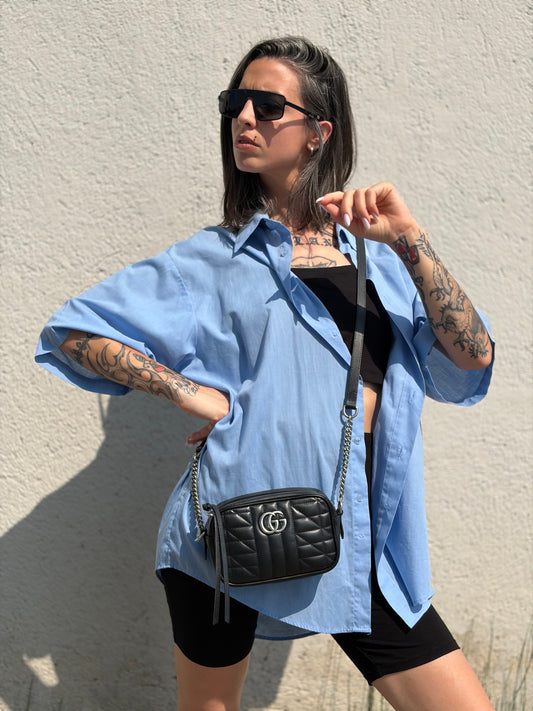Gucci Marmont Mini Camera Bag nera