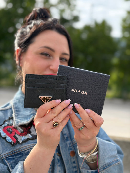 Portacarte Prada