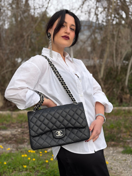 Borsa Chanel Timeless Classique nera