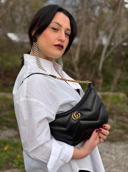 Borsa a spalla Gucci Marmont