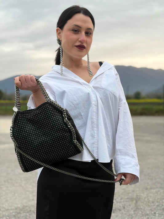 Mini Falabella Stella McCartney nera