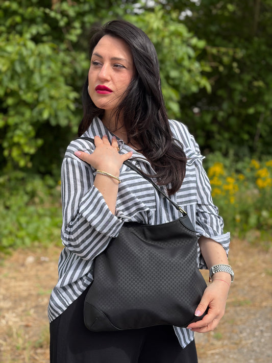 Hobo Gucci micro guccissima nera