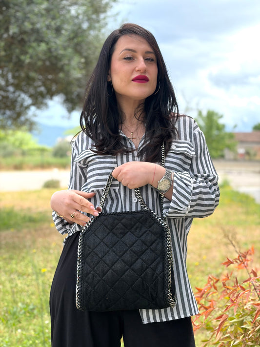 Mini Falabella Stella McCartney nera