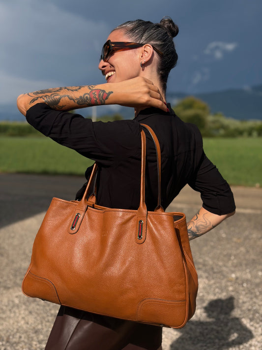 Borsa Gucci Princy cognac