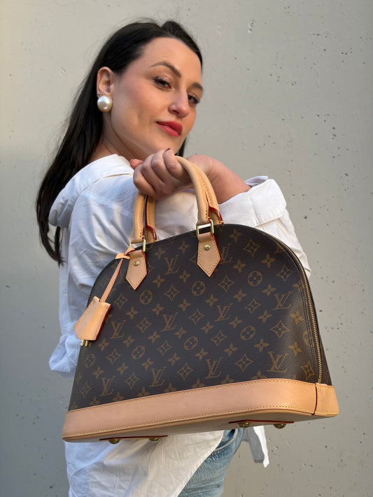 Louis Vuitton Alma MM marrone