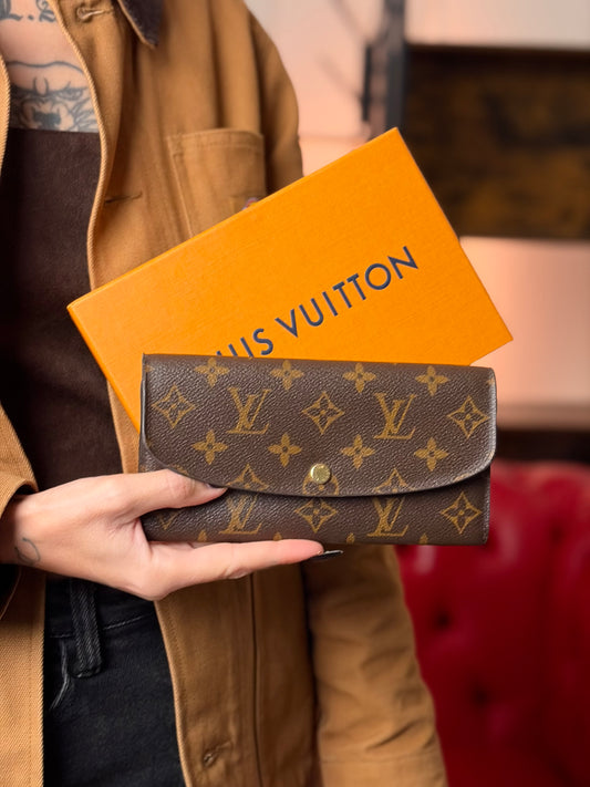 Portafoglio Emilie Louis Vuitton monogram