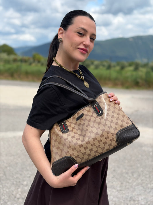 Shopper Gucci Princy GG Crystal