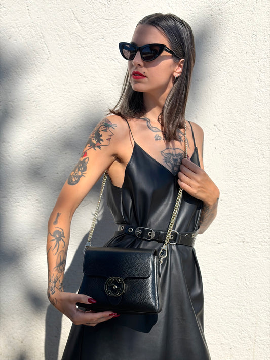 Tracolla Gucci Interlocking
