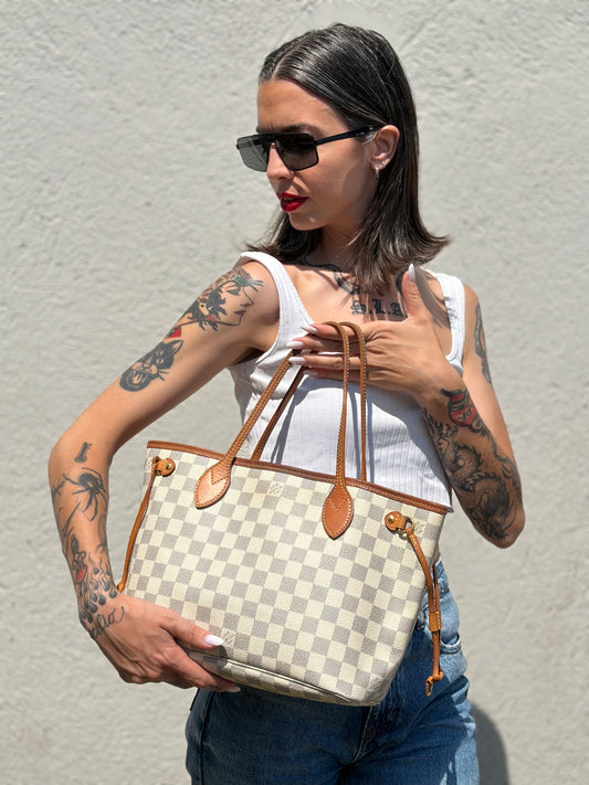 Neverfull PM Damier Azur Louis Vuitton