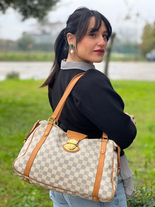 Borsa LV Stresa GM Damier Azur